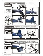 Предварительный просмотр 6 страницы THE WORLD MODELS F4U CORSAIR EP Instruction Manual