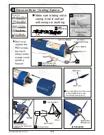 Предварительный просмотр 7 страницы THE WORLD MODELS F4U CORSAIR EP Instruction Manual