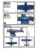 Предварительный просмотр 9 страницы THE WORLD MODELS F4U CORSAIR EP Instruction Manual