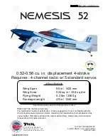 THE WORLD MODELS Nemesis 52 Instruction Manual preview