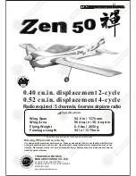 THE WORLD MODELS P-39 AIRACOBRA Instruction Manual preview