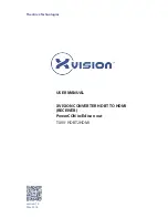 Preview for 1 page of Theatrixx XVISION TXVV-HDBT2HDMI User Manual