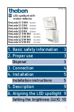 Theben 1020921 Operating Instructions Manual preview