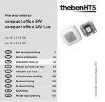 Предварительный просмотр 1 страницы Theben compact office 24V Installation Manual