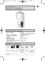 Предварительный просмотр 3 страницы Theben LU 101 HF Instruction Manual