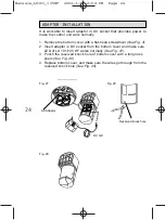 Предварительный просмотр 24 страницы Theben LU 101 HF Instruction Manual