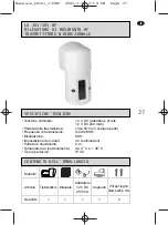 Предварительный просмотр 27 страницы Theben LU 101 HF Instruction Manual