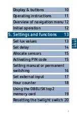 Preview for 2 page of Theben LUNA 111 top2 Manual