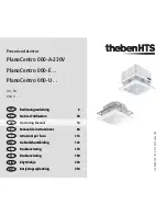 Theben PlanoCentro 000-A-230V Operating Manual предпросмотр