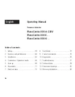 Preview for 2 page of Theben PlanoCentro 000-A-230V Operating Manual