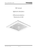 Theben PlanoCentro A-KNX Applications Manual предпросмотр