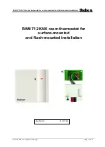 Предварительный просмотр 1 страницы Theben RAM 712 KNX Manual