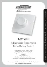 Theben Timeguard AC1988 Installation & Operating Instructions предпросмотр