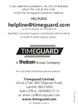 Предварительный просмотр 10 страницы Theben TIMEGUARD UDB2PIR Quick Start Manual