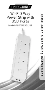 Theben Timeguard WFTRS3GUSB Installation & Operating Instructions Manual preview