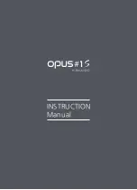 Предварительный просмотр 1 страницы theBit Opus 1S Instruction Manual