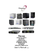 Thecus 1U4200XXX User Manual preview