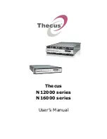 Thecus N12000 series User Manual предпросмотр