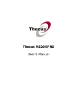 Thecus N3200PRO User Manual preview