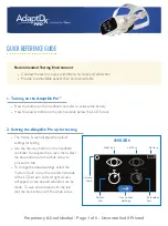 Preview for 1 page of Theia AdaptDx Pro Quick Reference Manual