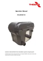 Предварительный просмотр 1 страницы Theiling ROLLERMAT XC Operation Manual