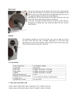 Preview for 5 page of Theiling TH-305110017 Operation Manual