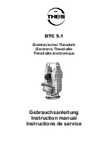 Preview for 1 page of THEIS DTC 5.1 Instruction Manual