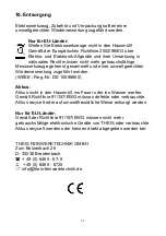 Preview for 11 page of THEIS DTC 5.1 Instruction Manual