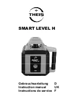 Preview for 1 page of THEIS SMART LEVEL H. Operating Instructions Manual