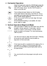 Preview for 29 page of THEIS VISION 2N AUTOSLOPE Instruction Manual