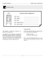 Preview for 4 page of Thelin PARLOUR 3000-MV Installation And Operating Instructions Manual