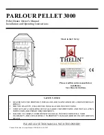 Thelin PARLOUR 3000 Owner'S Manual preview