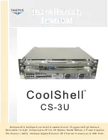 Themis CoolShell CS-3U Installation Manual предпросмотр