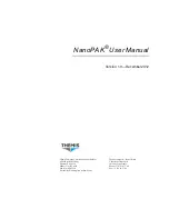 Предварительный просмотр 3 страницы Themis NanoPAK User Manual