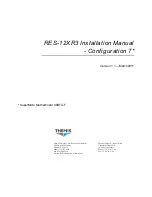 Предварительный просмотр 3 страницы Themis RES-12XR3 Installation Manual