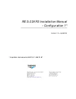 Предварительный просмотр 3 страницы Themis RES-22XR3 Installation Manual