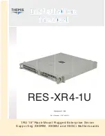 Предварительный просмотр 1 страницы Themis RES-XR4-1U Installation Manual