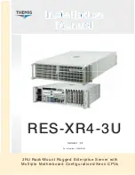 Themis RES-XR4-3U Installation Manual предпросмотр