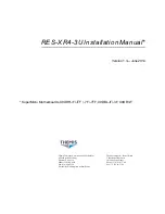 Preview for 3 page of Themis RES-XR4-3U Installation Manual