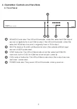 Предварительный просмотр 4 страницы Thender CLUX-18CAT Operation Manual