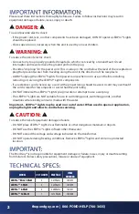 Preview for 2 page of ThePondguy LEDPro Series Product Manual