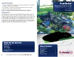 Предварительный просмотр 1 страницы ThePondguy PondShelter 160350 Installation & Maintenance Manual