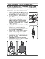 Предварительный просмотр 16 страницы Thera Care 24-610 Instruction Manual