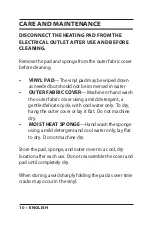 Preview for 10 page of Thera Care 24-810 Series Instruction Manual