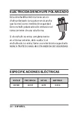 Preview for 20 page of Thera Care 24-810 Series Instruction Manual