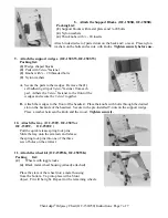 Preview for 7 page of TherAdapt Products OC-150 Instructions Manual