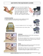 Preview for 3 page of Therafin SQUEEZE MACHINE Owner'S Manual