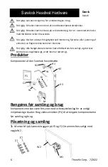 Предварительный просмотр 6 страницы Therafin Surelock 50218 Manual