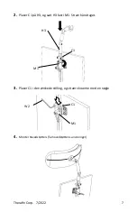 Предварительный просмотр 7 страницы Therafin Surelock 50218 Manual