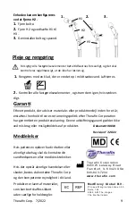 Предварительный просмотр 9 страницы Therafin Surelock 50218 Manual